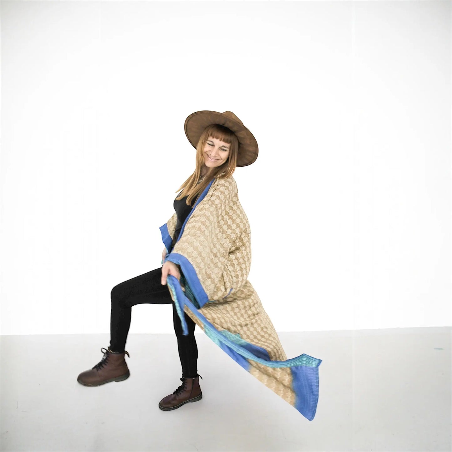 Seiden Kimono Wild at Noon