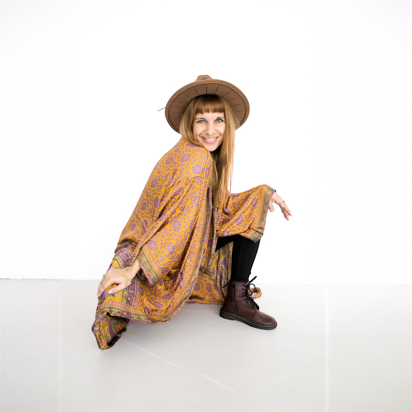 Seiden Kimono Wild at Noon