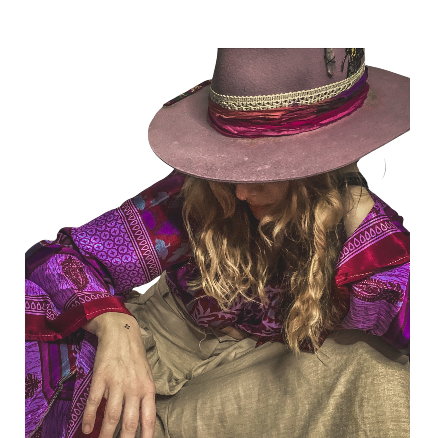 Fedora Hut für starke Frauen - Violet