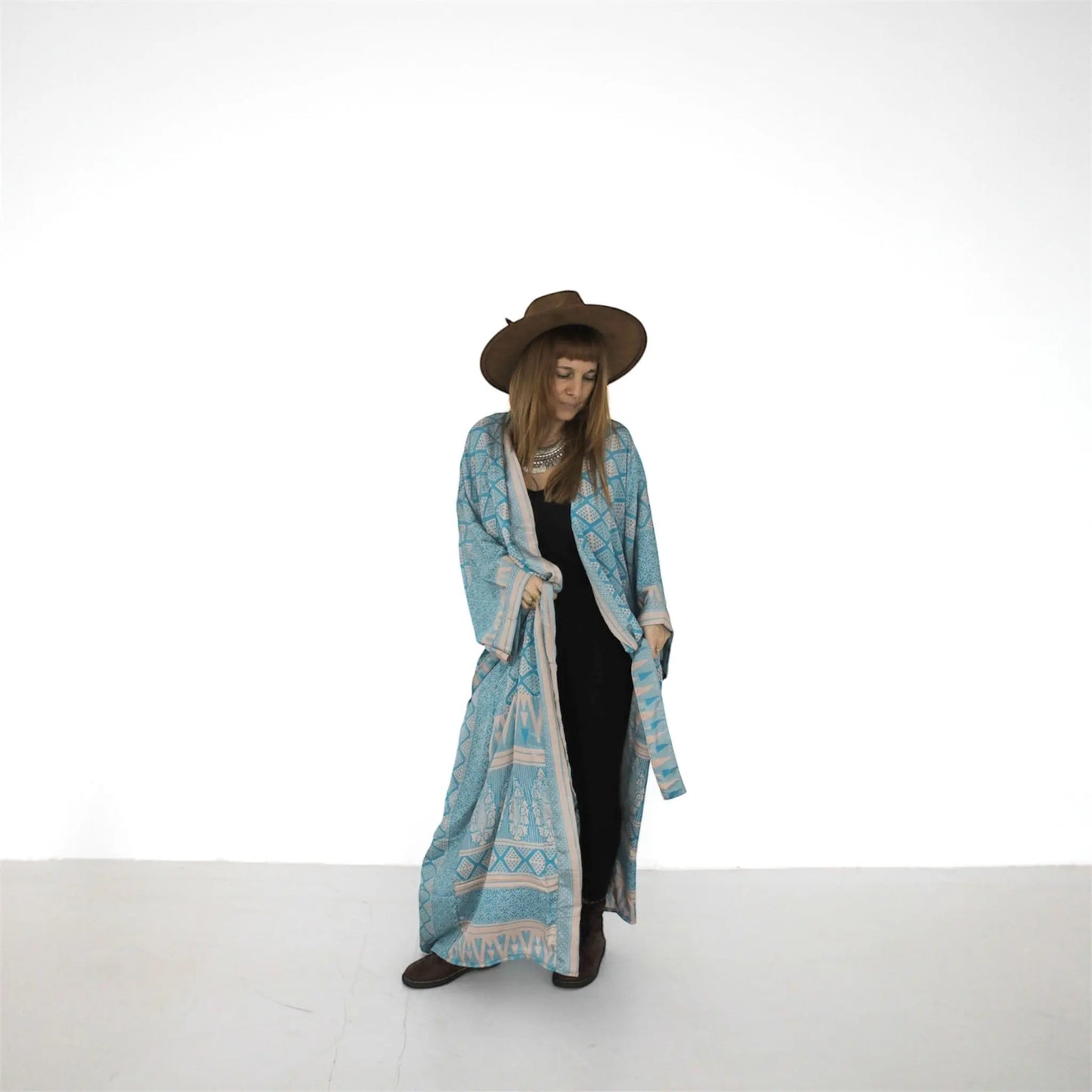 Seiden Kimono Wild at Noon