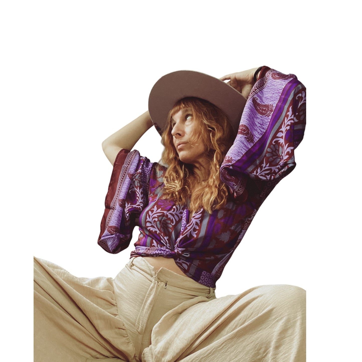 Fedora Hut für starke Frauen - Violet