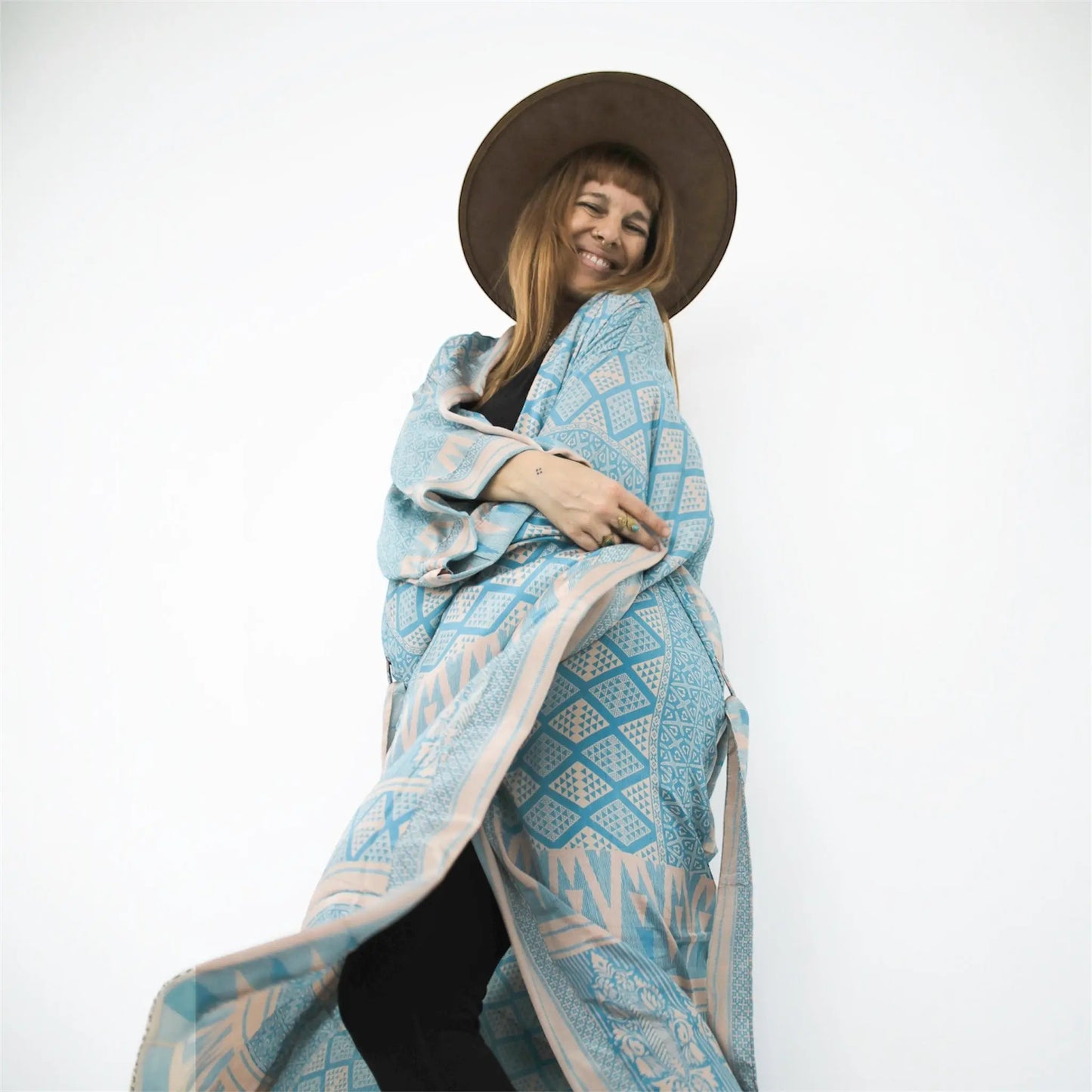 Seiden Kimono Wild at Noon