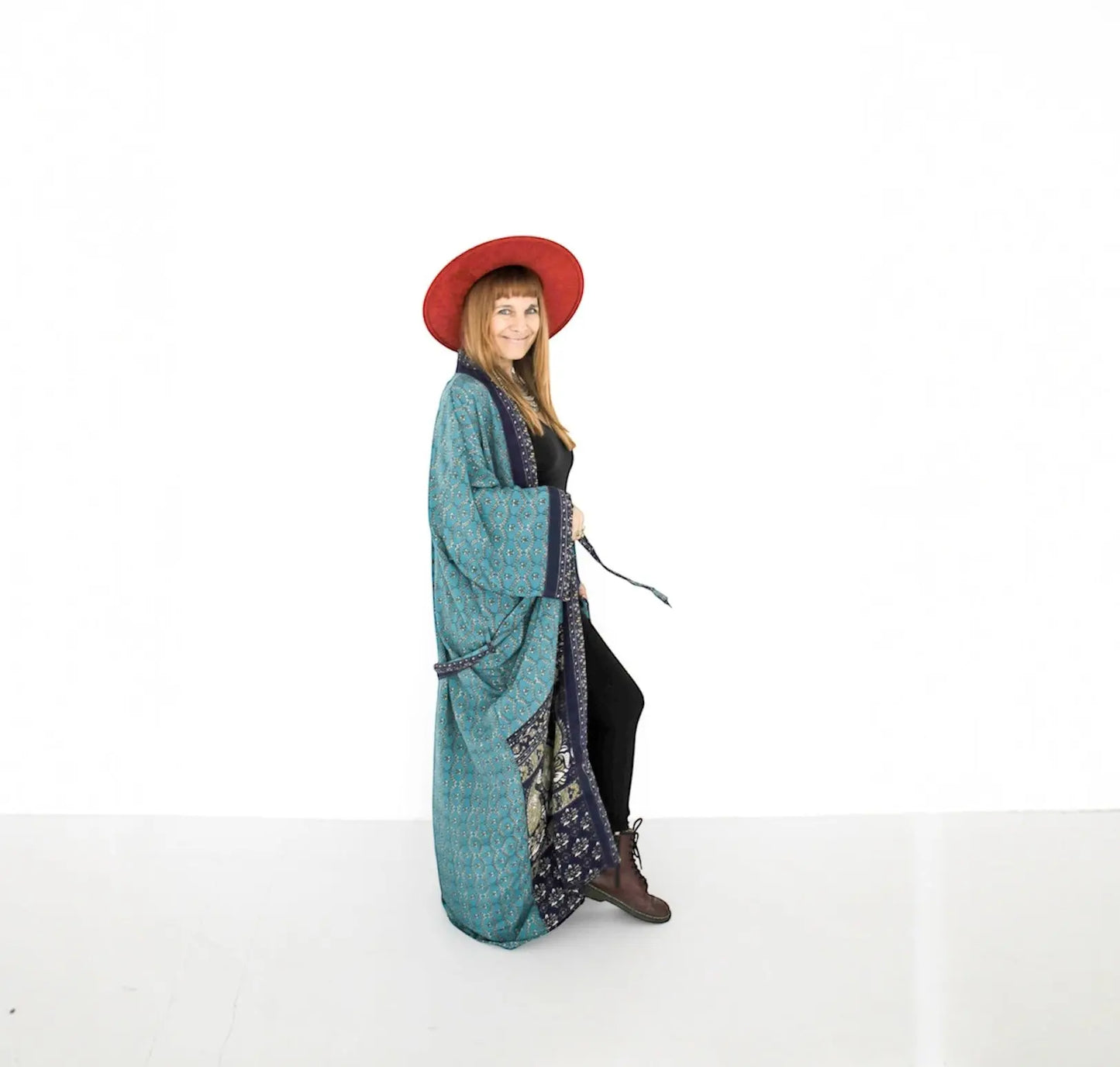 Seiden Kimono Wild at Noon