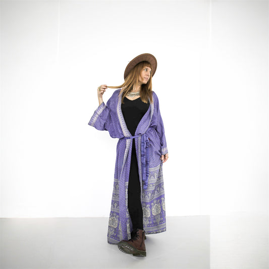 Seiden Kimono Wild at Noon