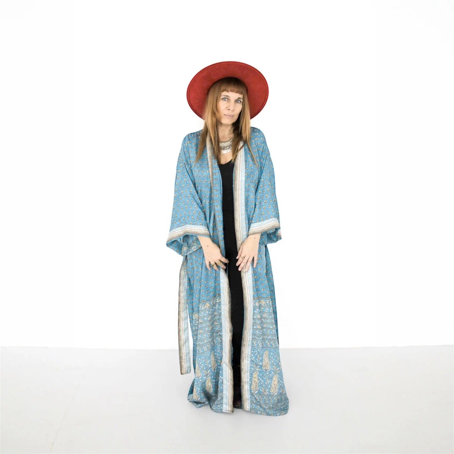 Seiden Kimono Wild at Noon