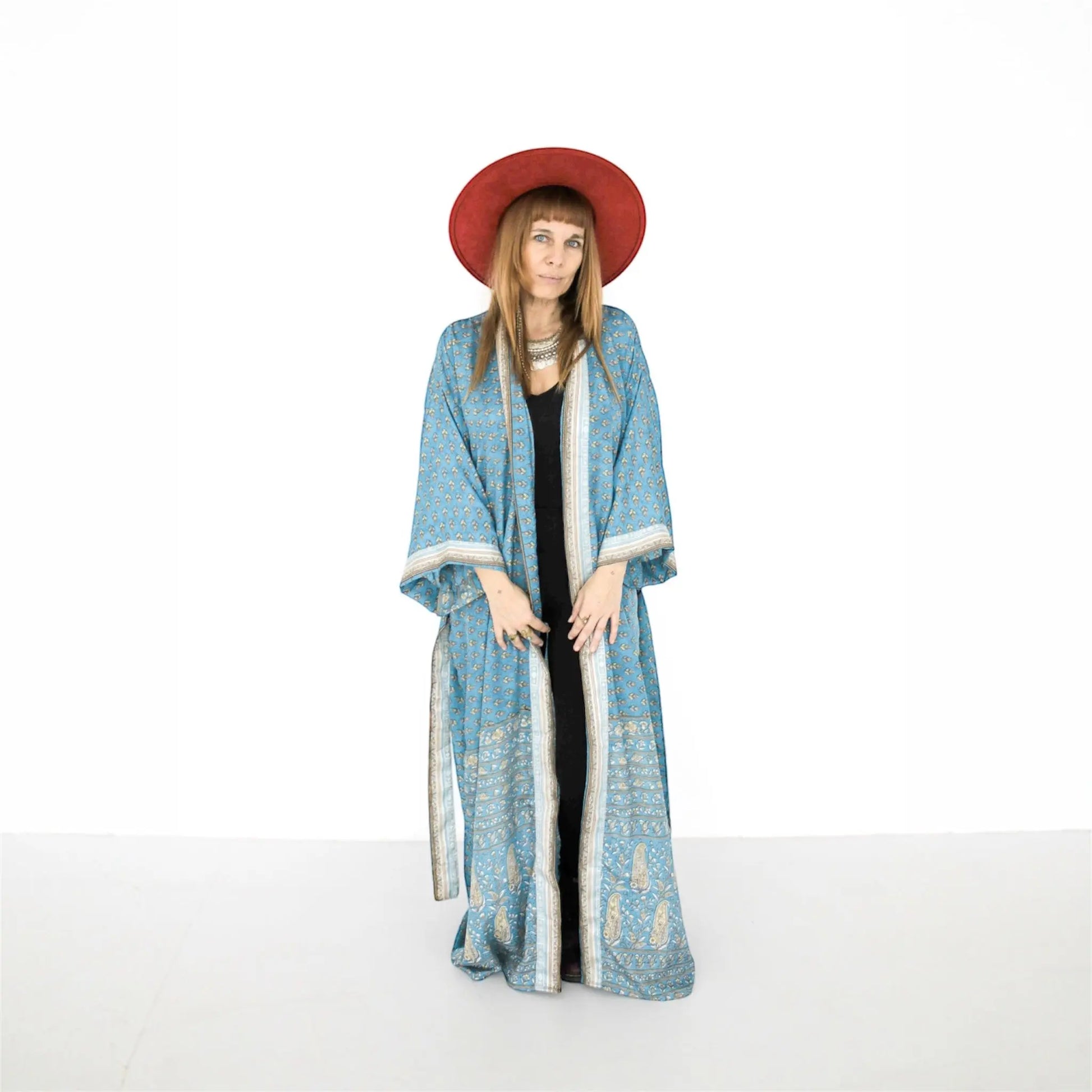 Seiden Kimono Wild at Noon