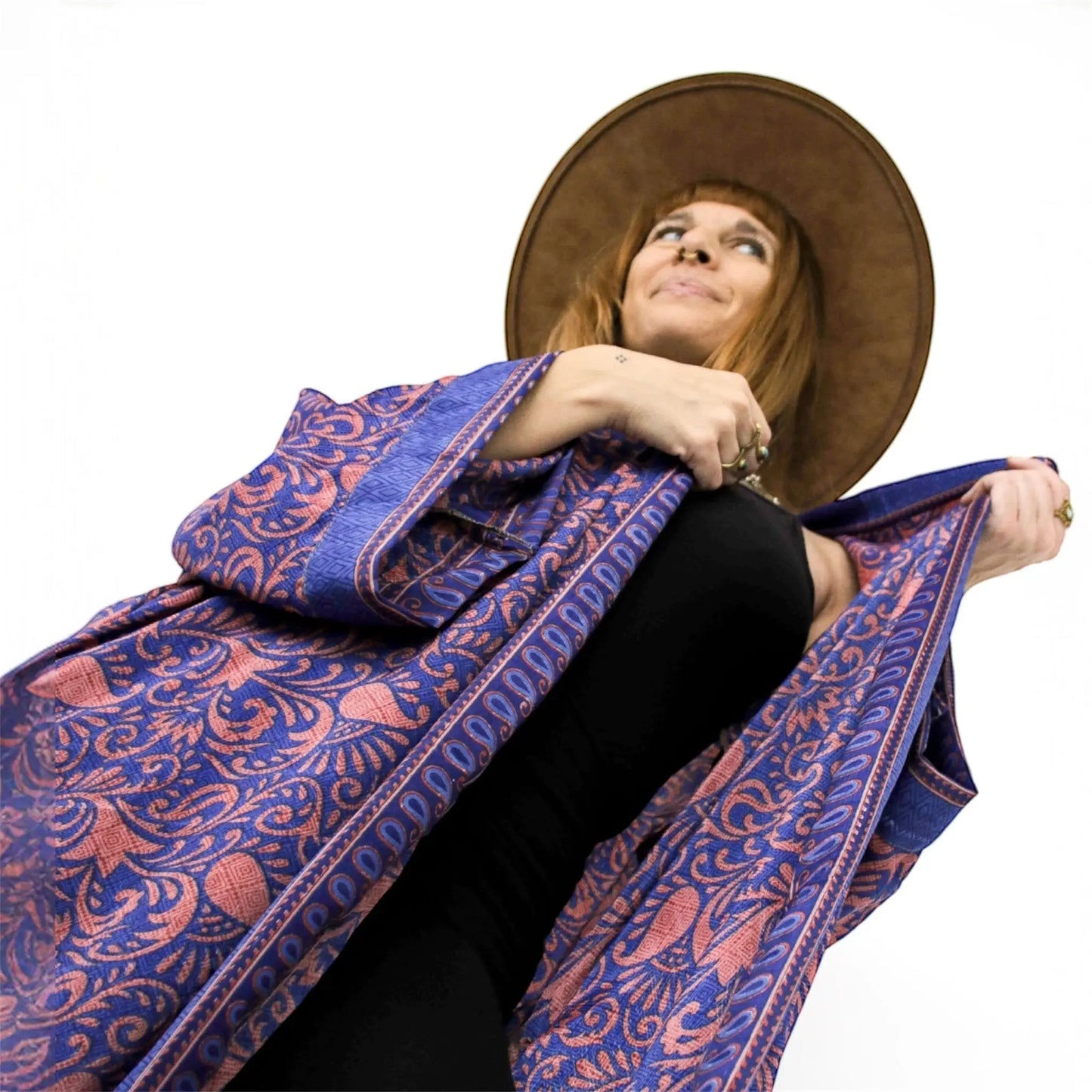 Seiden Kimono Wild at Noon