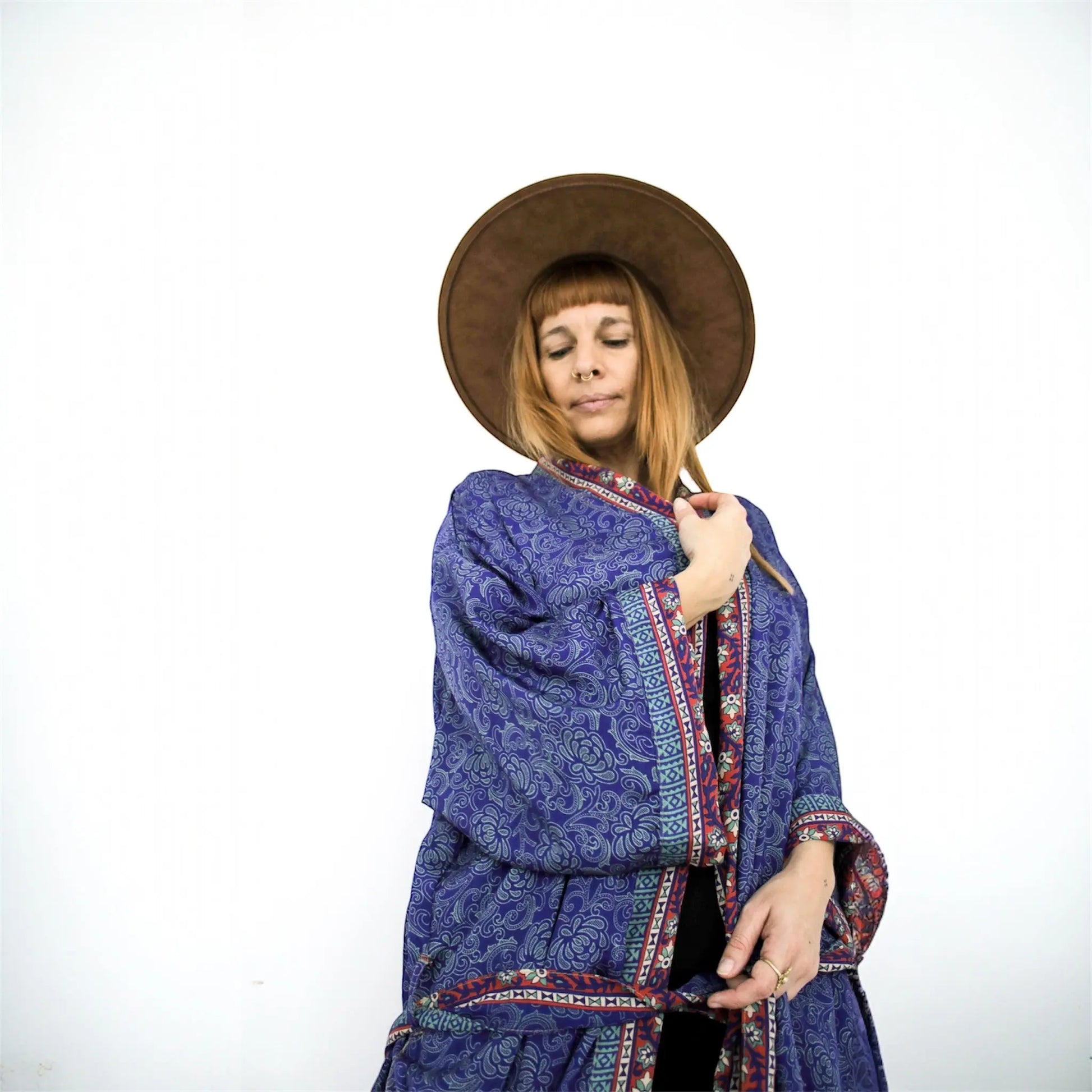 Seiden Kimono Wild at Noon