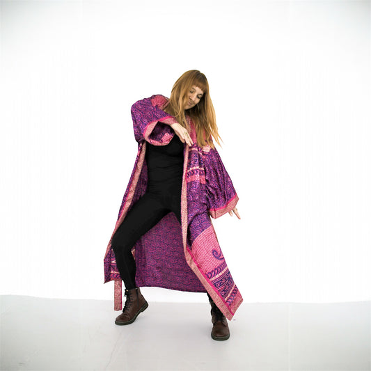 Seiden Kimono Wild at Noon