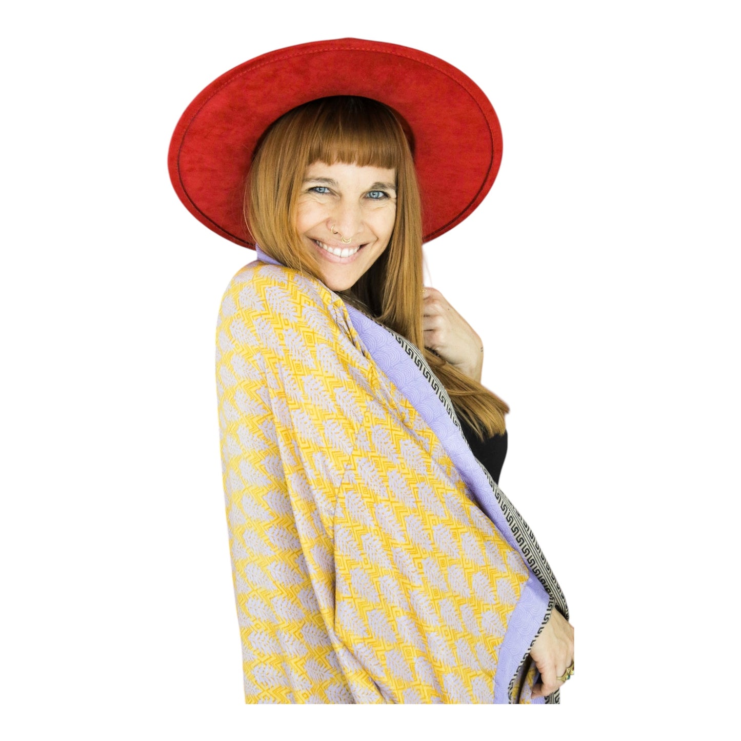 Seiden Kimono Wild at Noon