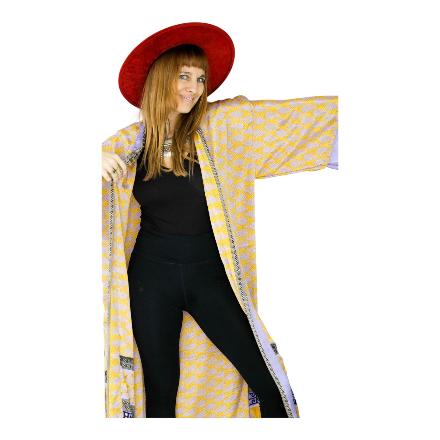 Seiden Kimono Wild at Noon