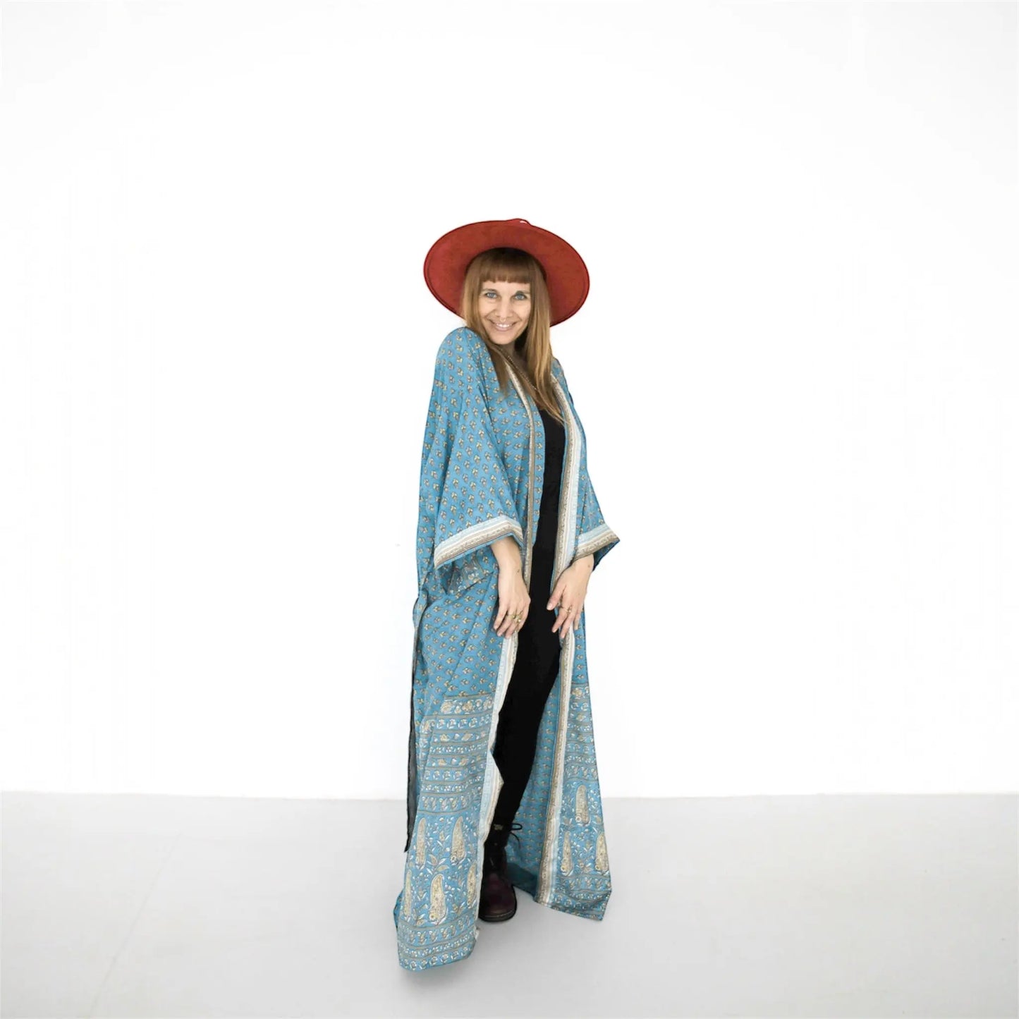 Seiden Kimono Wild at Noon