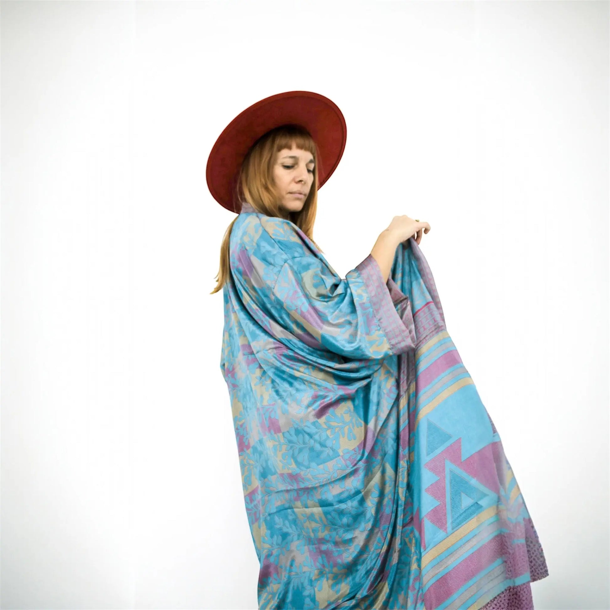 Seiden Kimono Wild at Noon