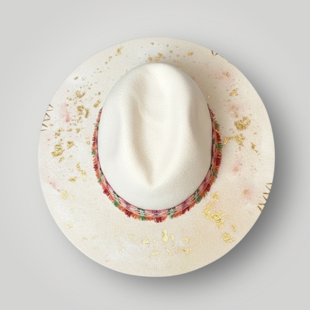 Golden Fedora Boho Hut 