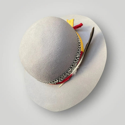 Bowler Hut aus Wollfilz von Wild at Noon